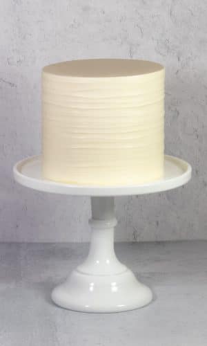 Banded Buttercream cake by Whipped Bakeshop in Philadelphia