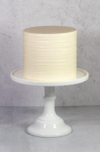 Banded Buttercream cake by Whipped Bakeshop in Philadelphia