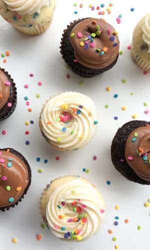 Build your own cupcake gift box by Whipped Bakeshop in Philadelphia. Local delivery available.