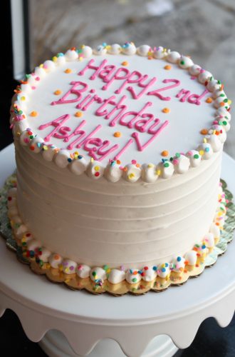 Last Minute Birthday Cake by Whipped Bakeshop, Philadelphia