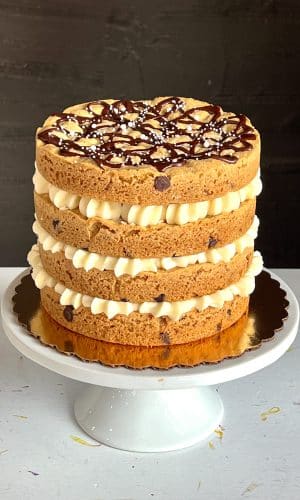 Cookie celebration cake by Whipped Bakeshop in philadelphia