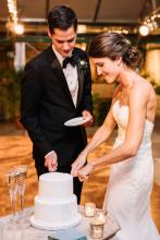 Whipped Bakeshop Philadelphia Wedding Cake Photo by Brittney Raine Photography