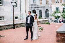 Whipped Bakeshop Philadelphia Wedding Cake Photo by Brittney Raine Photography