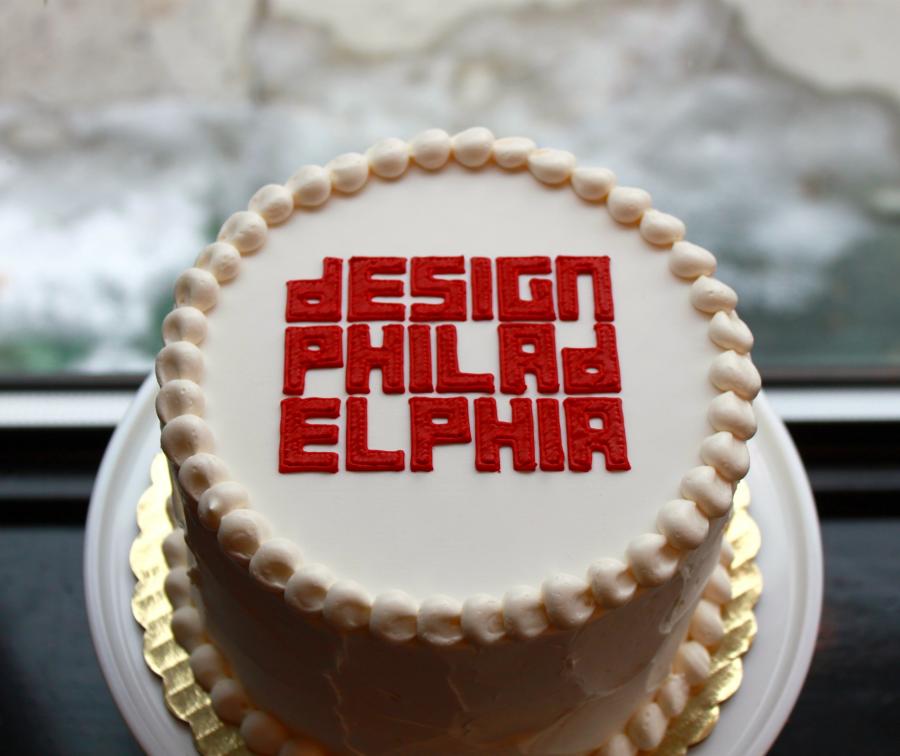 Design Philadelphia 10th Anniversary Cake