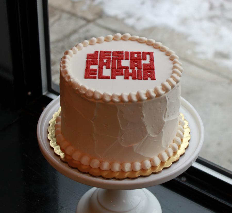 Design Philadelphia 10th Anniversary Cake