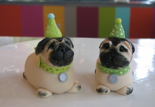 Edible Pugs by Whipped Bakeshop
