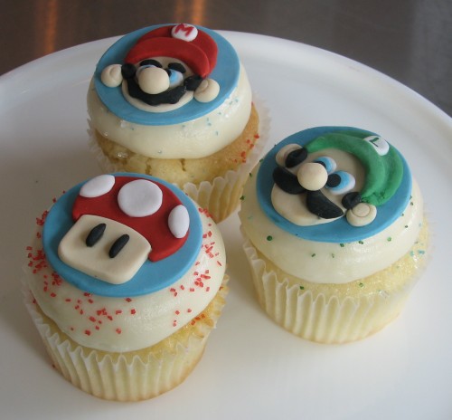 Super Mario Bros. Cupcakes by Whipped Bakeshop