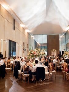 Wedding reception at The Barnes Foundation in Philadelphia