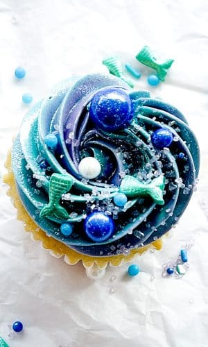 Mermaid Magic Cupcakes