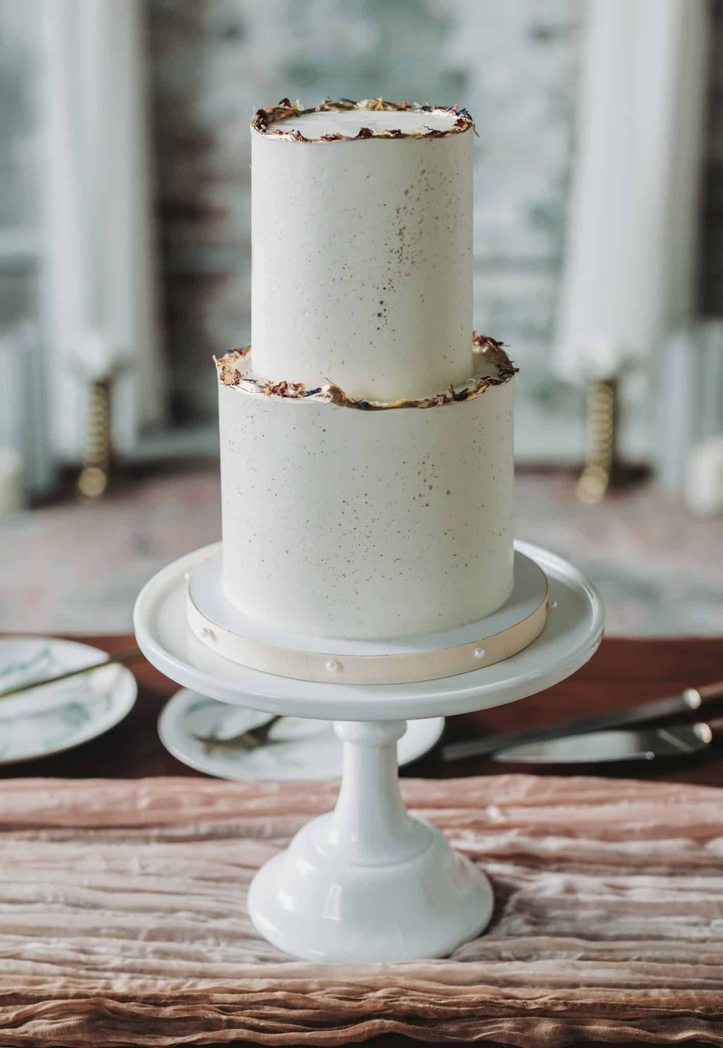 Metallic-Speckle-Wedding-Cake-Whipped-Bakeshop