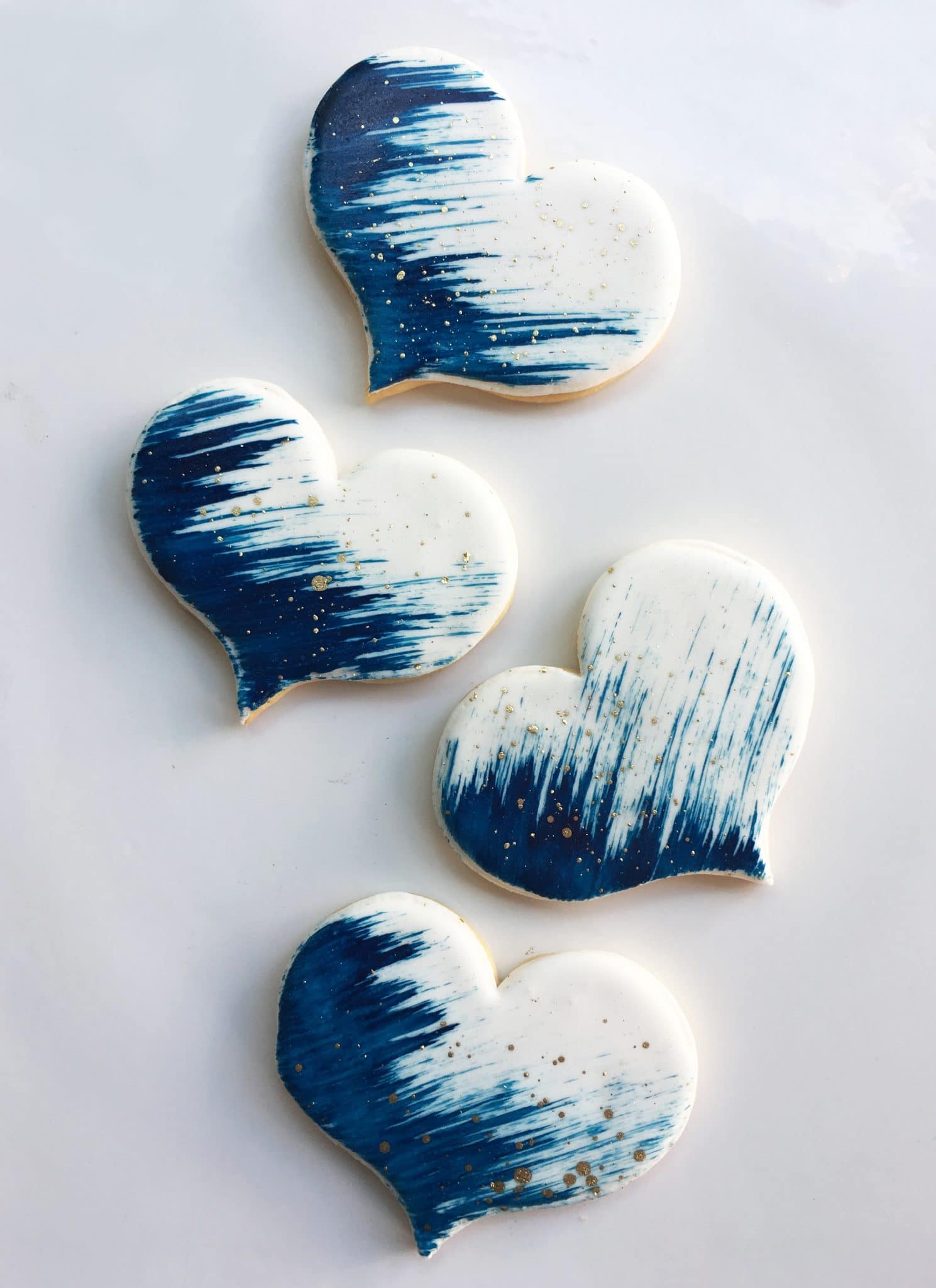 Painted Heart Cookie Favors3