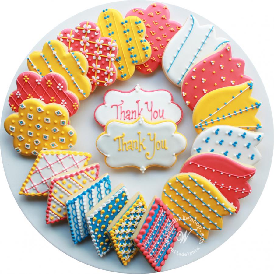 Thank You Cookies by Whipped Bakeshop Philadelphia