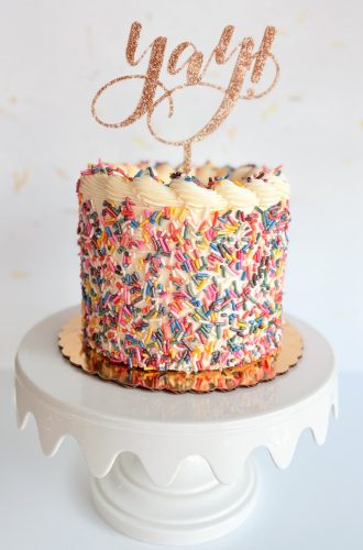 Ultimate party cake by Whipped Bakeshop, Philadelphia