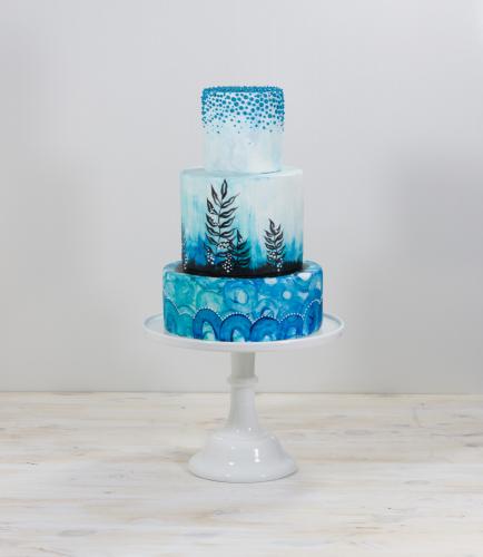 Undersea wedding cake by Whipped Bakeshop