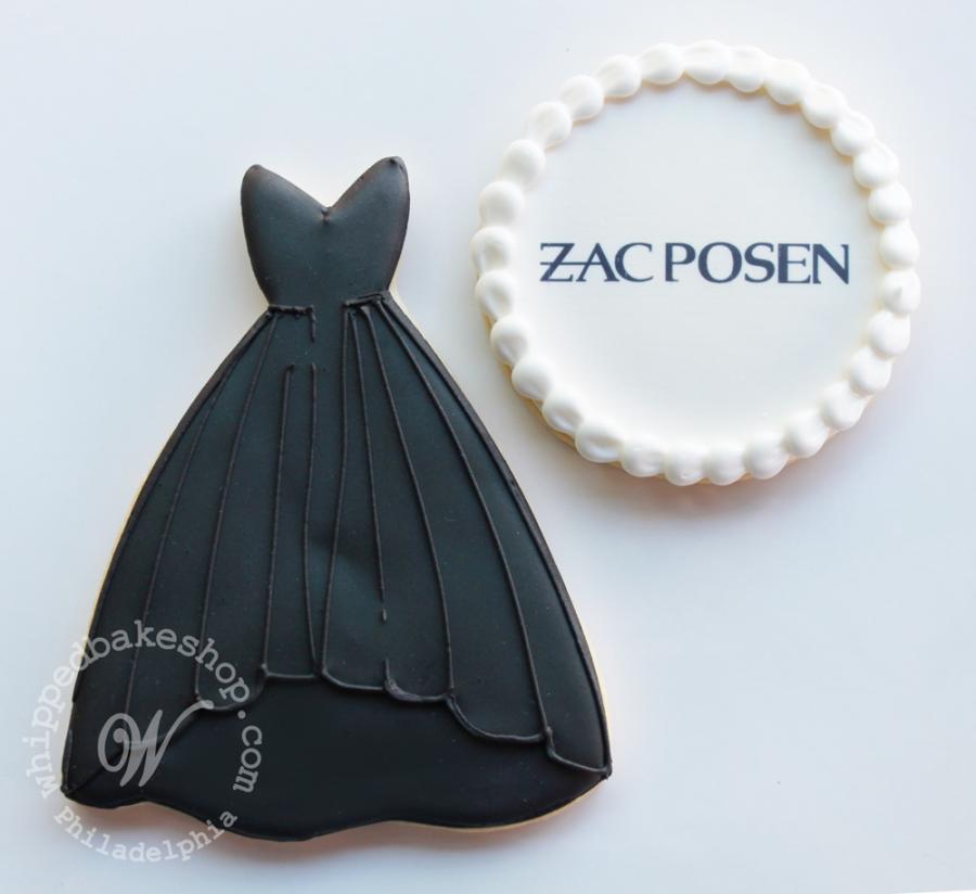 Zac Posen Dress Cookies by Whipped Bakeshop