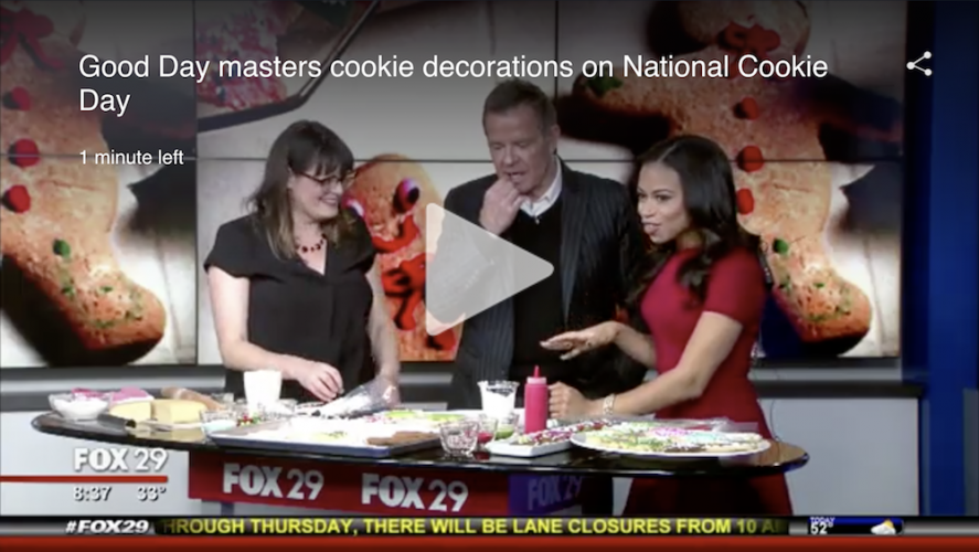Zoe Lukas of Whipped Bakeshop appeared on Fox29 Good Day 